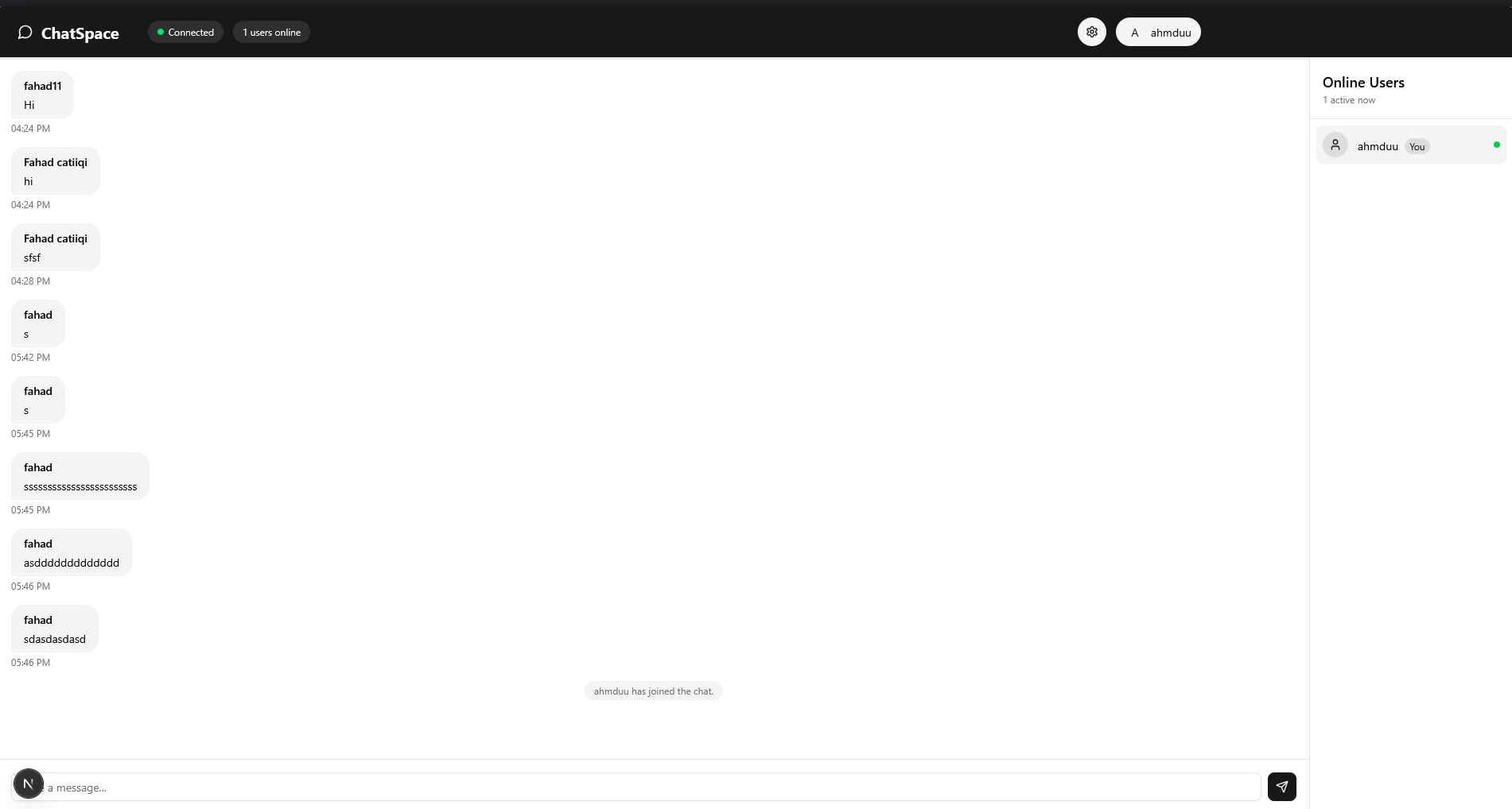 Real-Time Chat Application preview