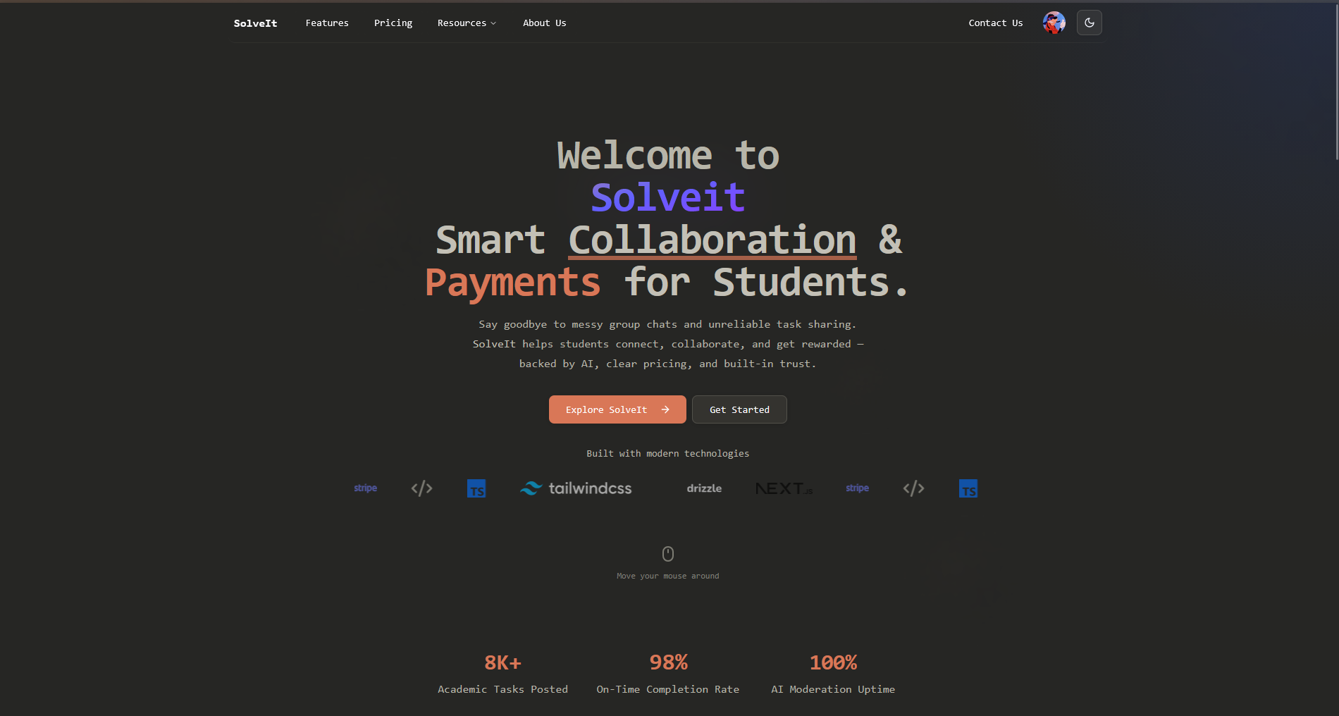 SolveIt - AI-Powered Student Job Board screenshot 3