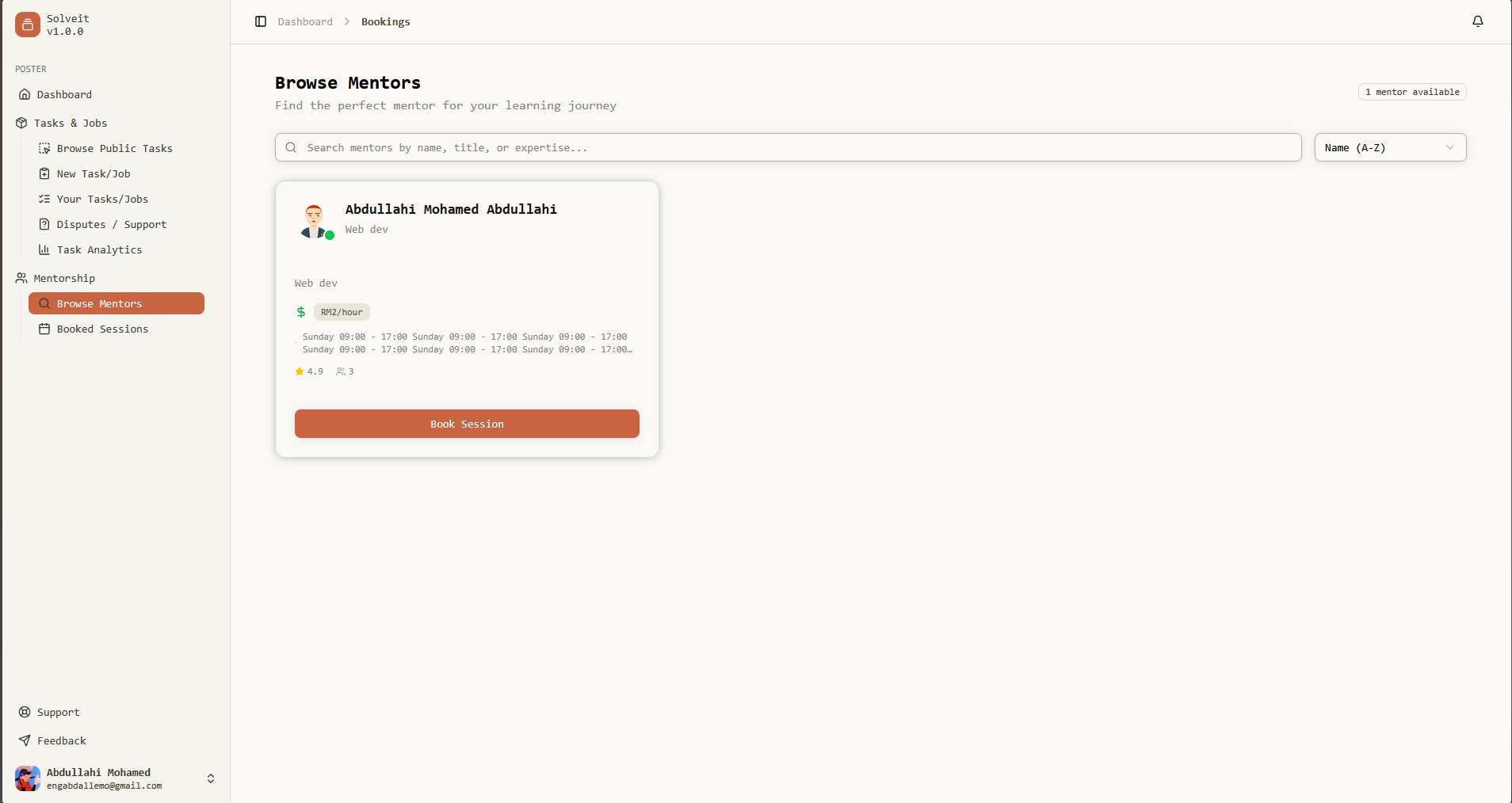 SolveIt - AI-Powered Student Job Board screenshot 6